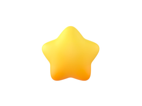 Prop267 Star Head Model 3D