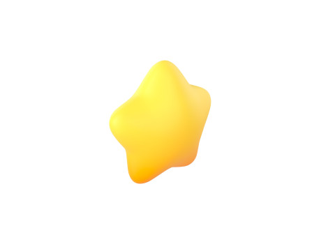 Prop267 Star Head Model 3D