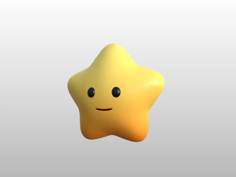 Prop267 Star Head 3D Model