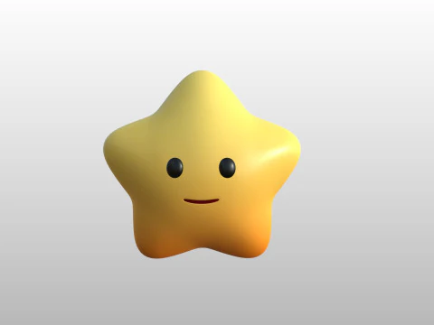 Prop267 Star Head 3D Model