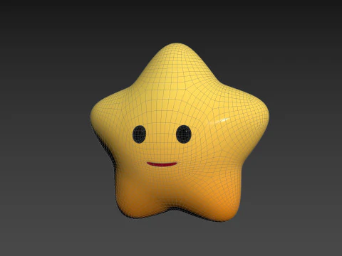Prop267 Star Head 3D Model