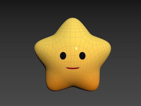 Prop267 Star Head Model 3D