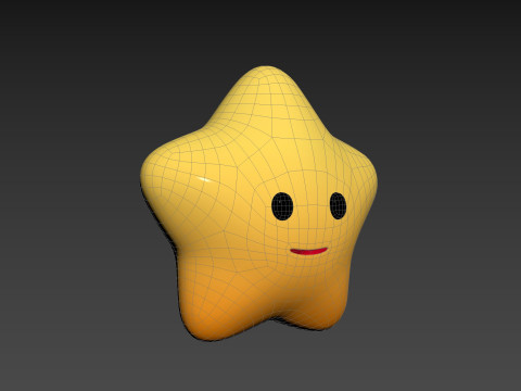 Prop267 Star Head Model 3D