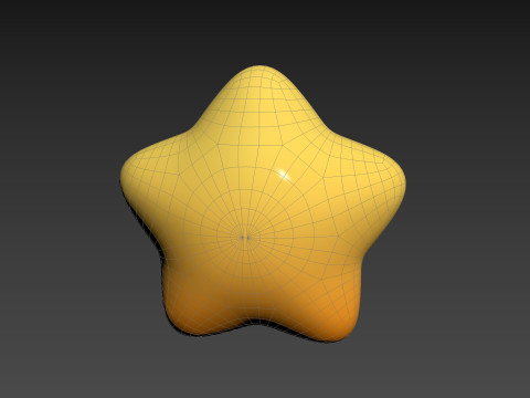 Prop267 Star Head Model 3D