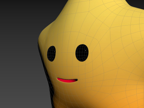 Prop267 Star Head Model 3D