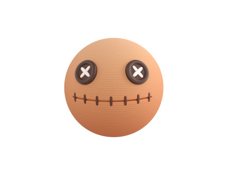 Prop268 Doll Head 3D Model