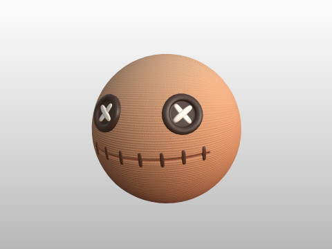 Prop268 Doll Head 3D Model