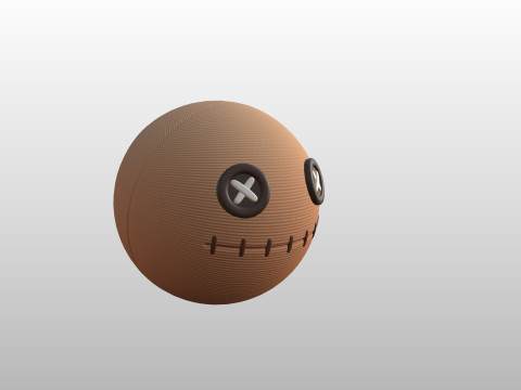 Prop268 Doll Head 3D Model