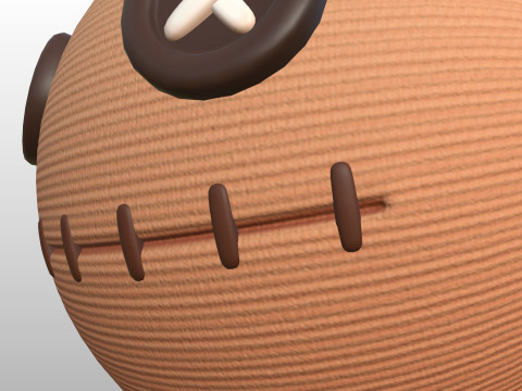 Prop268 Doll Head 3D Model