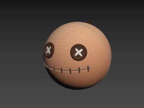 Prop268 Doll Head 3D Model