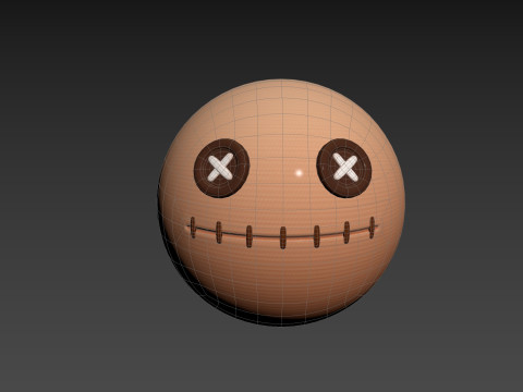 Prop268 Doll Head 3D Model