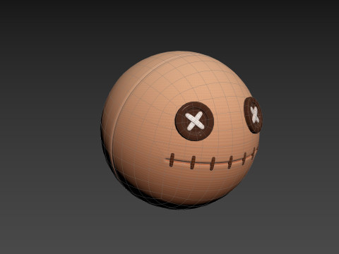 Prop268 Doll Head 3D Model