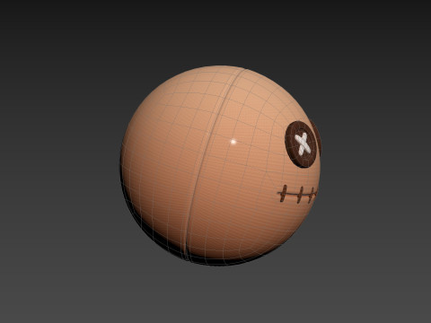 Prop268 Doll Head 3D Model