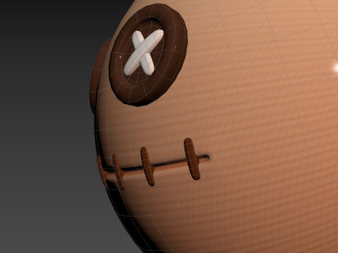Prop268 Doll Head 3D Model