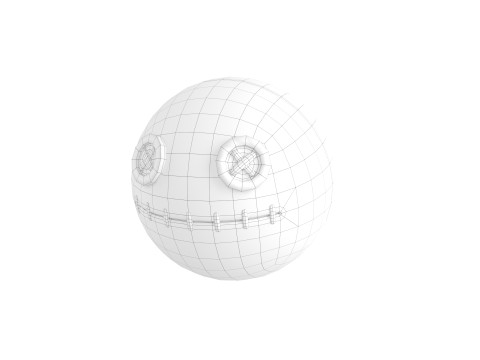 Prop268 Doll Head 3D Model
