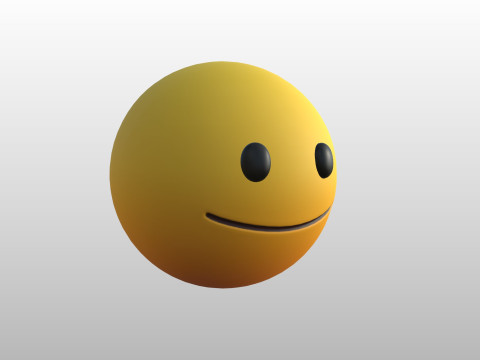 Prop269 Smile Head 3D Модель