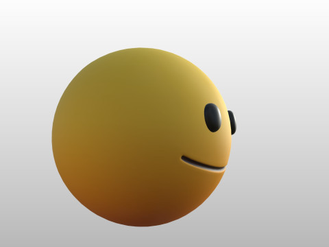 Prop269 Smile Head 3D Модель