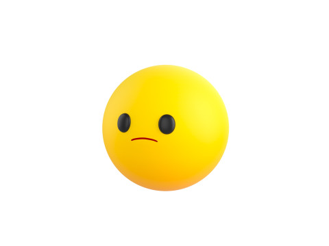 Prop270 Sad Head 3D मॉडल