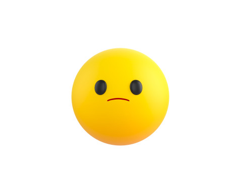 Prop270 Sad Head 3Dモデル