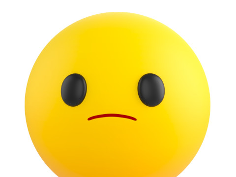 Prop270 Sad Head 3Dモデル