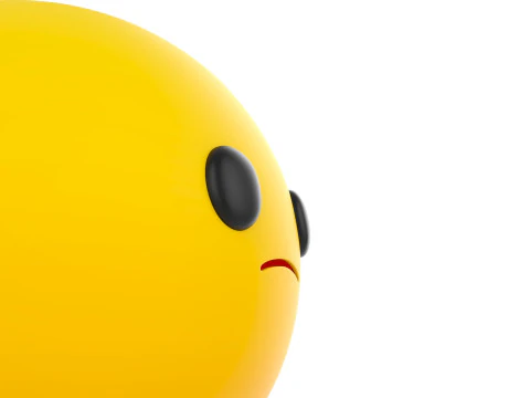 Prop270 Testa triste Modello 3D