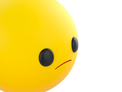 Prop270 Sad Head 3Dモデル