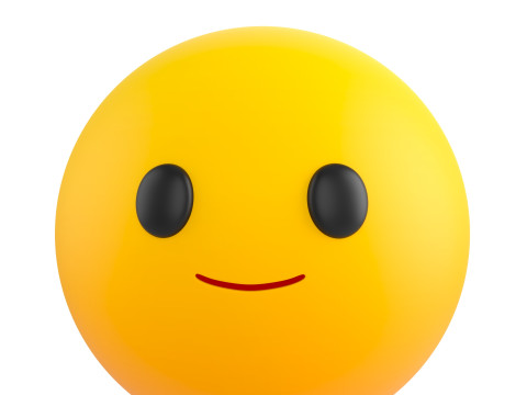 Prop271 Smile Head 3D Model
