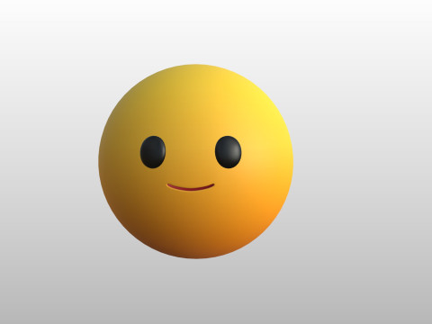 Prop271 Smile Head 3D Model