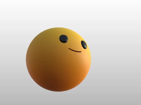 Prop271 Smile Head 3D Model