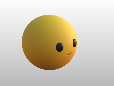 Prop271 Smile Head 3D Model