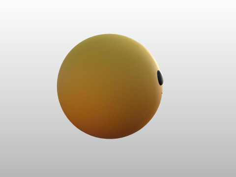 Prop271 Smile Head 3D Model