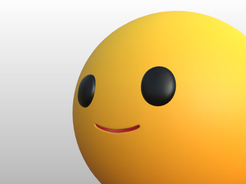 Prop271 Smile Head 3D Model