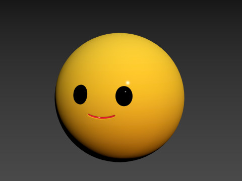 Prop271 Smile Head 3D Model