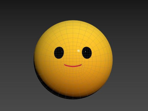 Prop271 Smile Head 3D Model