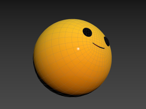 Prop271 Smile Head 3D Model