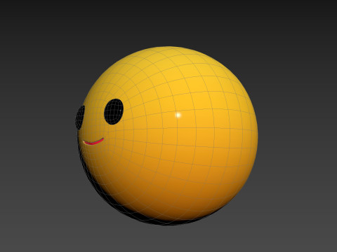 Prop271 Smile Head 3D Model