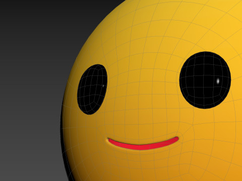 Prop271 Smile Head 3D Model
