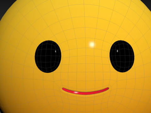 Prop271 Smile Head 3D Model