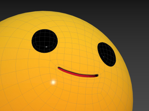 Prop271 Smile Head 3D Model