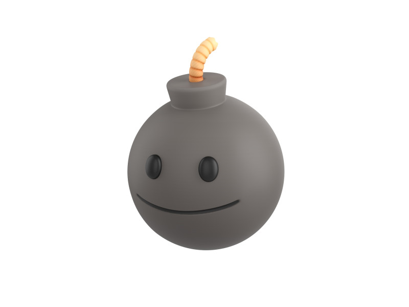 Prop272 Bomb Head Modelo 3D .c4d .max .obj .3ds .fbx .stl .blend 