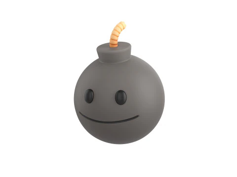 Prop272 Bomb Head 3D Model