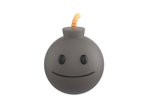 Prop272 Bomb Head Modelo 3D