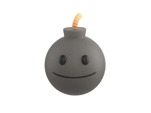 Prop272 Bomb Head 3D Model