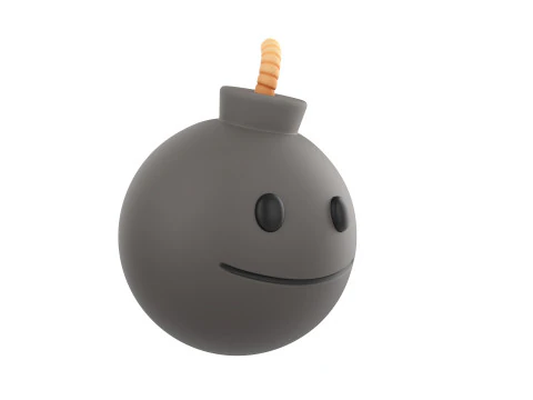 Prop272 Bomb Head 3D Model
