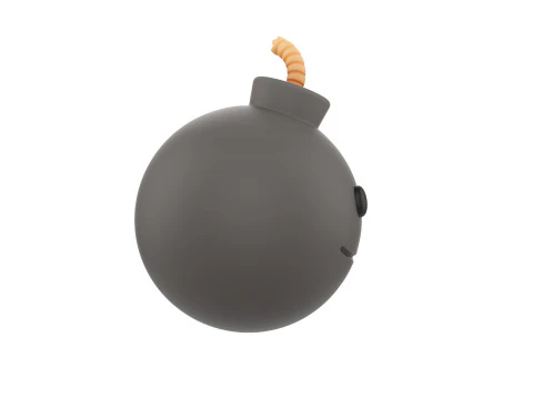 Prop272 Bomb Head 3D Model