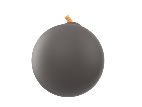 Prop272 Bomb Head Modelo 3D