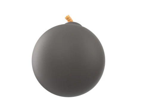 Prop272 Bomb Head 3D Model