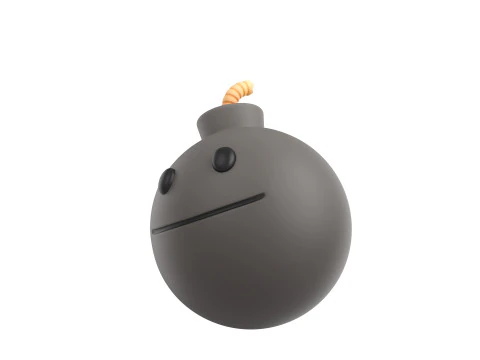 Prop272 Bomb Head 3D Model