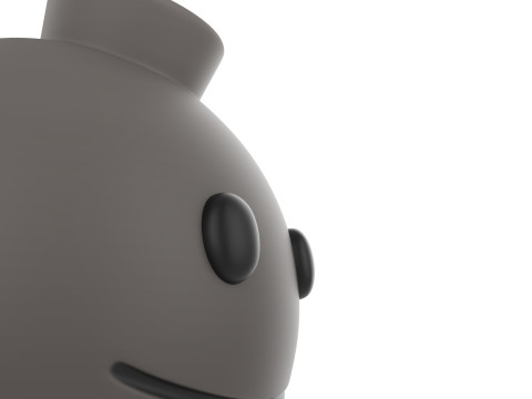 Prop272 Bomb Head Modelo 3D