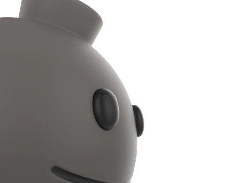 Prop272 Bomb Head 3D Model